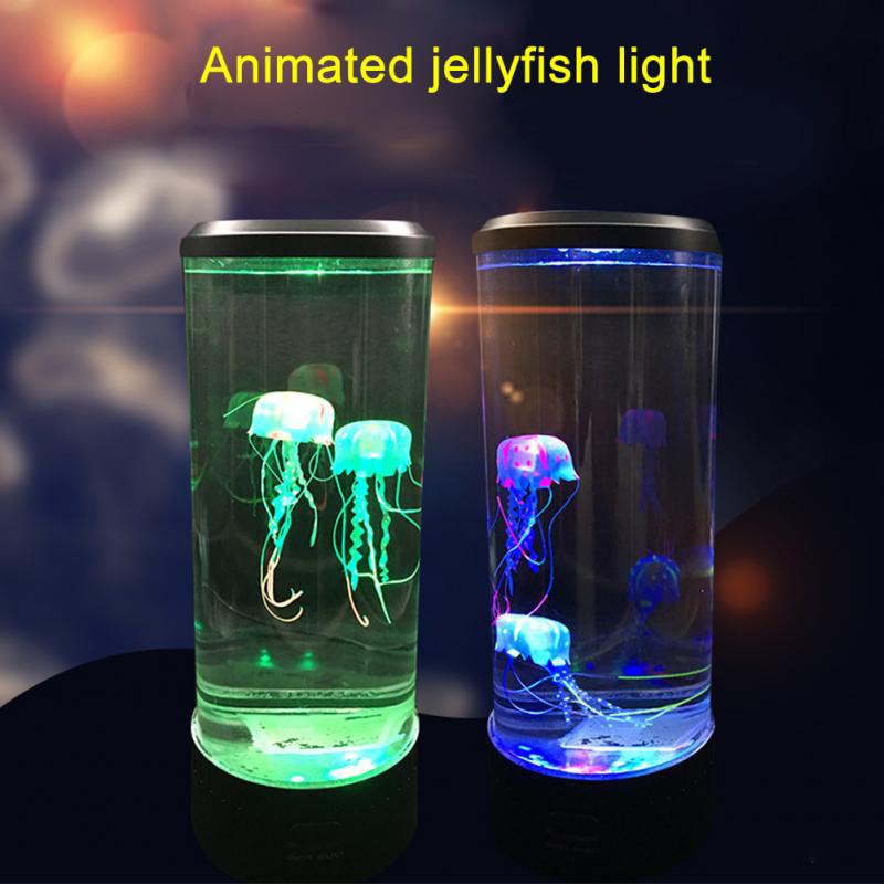 Jellyfish Mood Lamp Aquarium Night Light