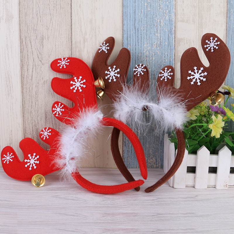 Reindeer Antlers Headband Accessory