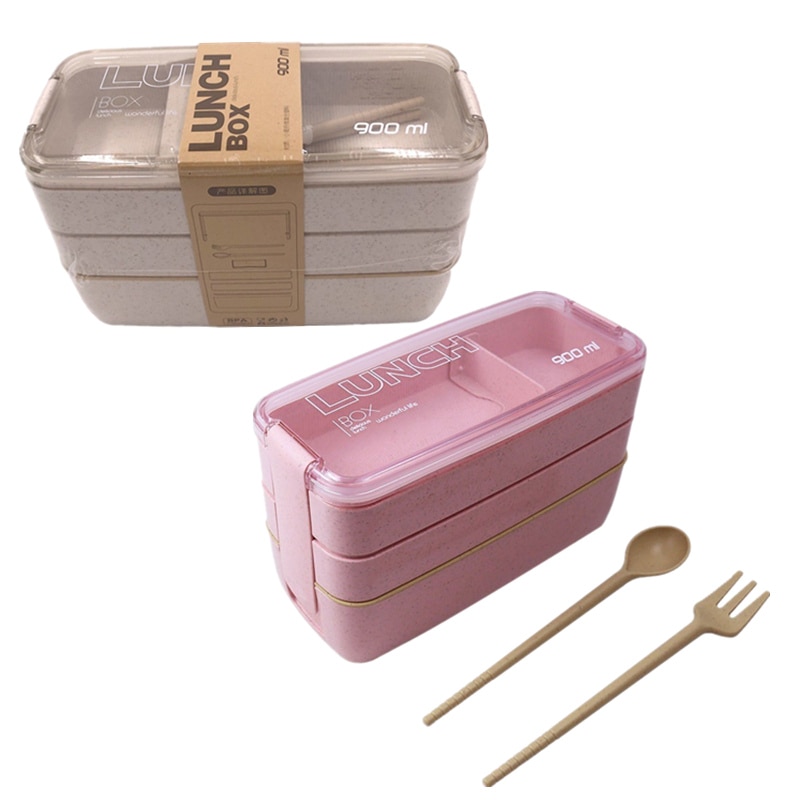 Stackable Bento Box 3 Layer Lunchbox
