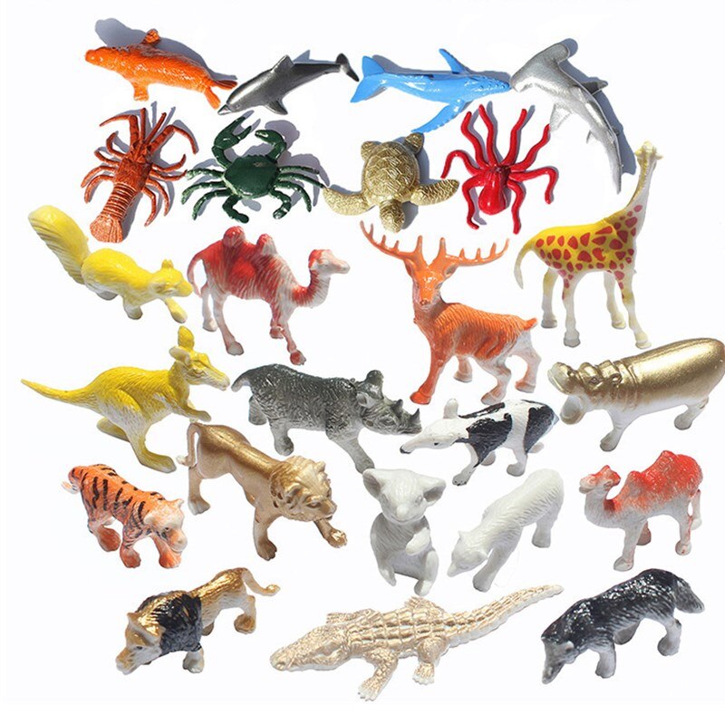 Rubber Dinosaurs 10-Piece Set