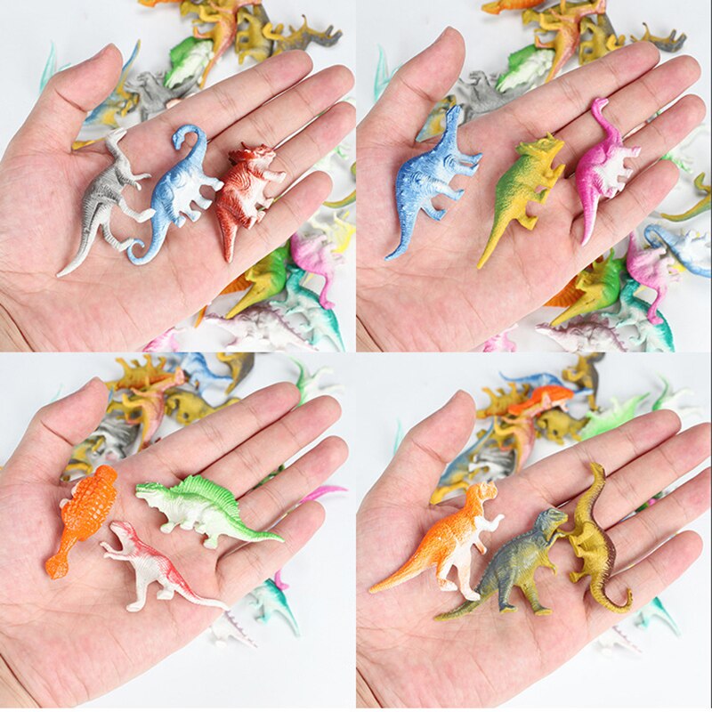 Rubber Dinosaurs 10-Piece Set