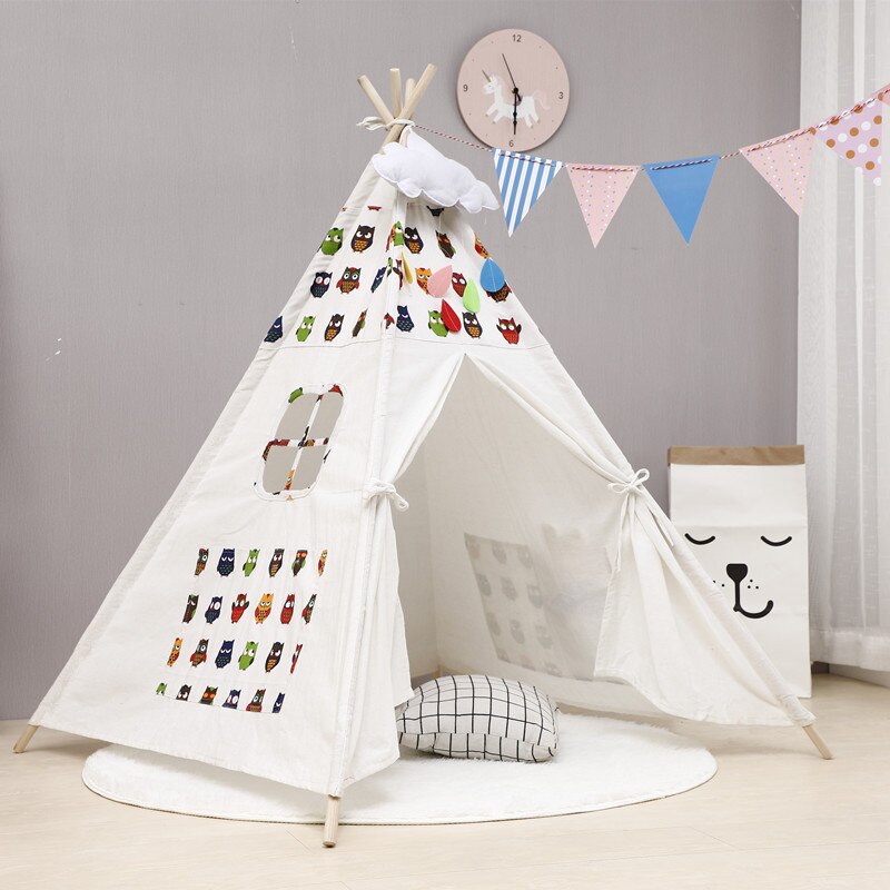 Kids Teepee Tent Foldable Play House