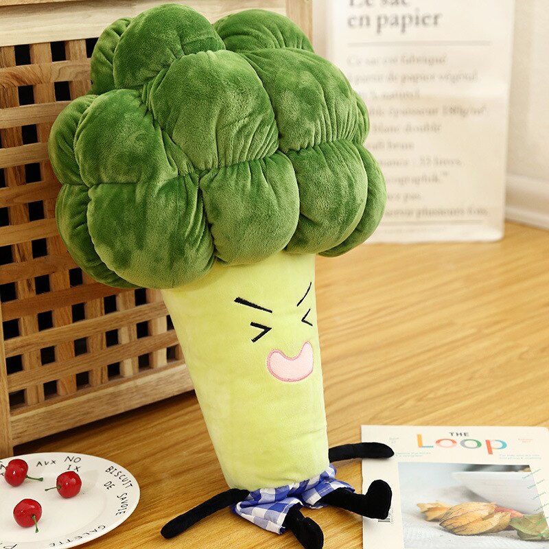 Broccoli Plush Veggie Stuffed Toy