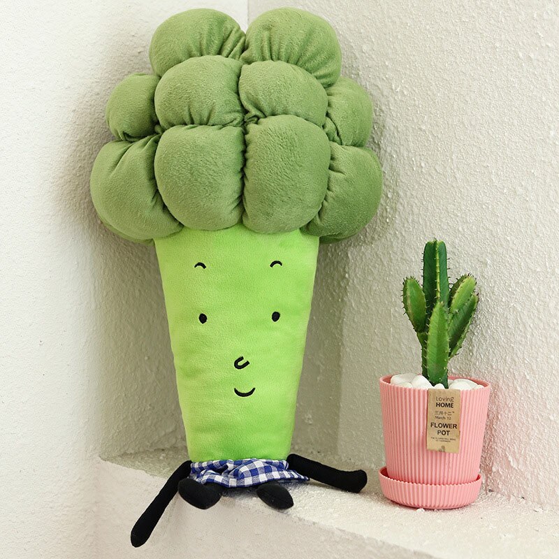 Broccoli Plush Veggie Stuffed Toy