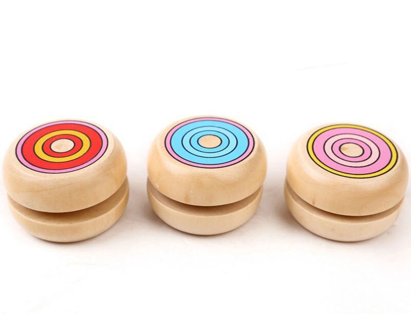 Wooden Yoyo Classic Spin Toy