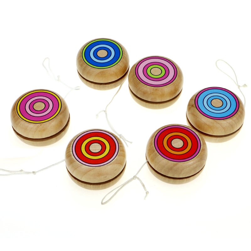 Wooden Yoyo Classic Spin Toy