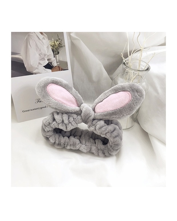 Rabbit Ears Headband Soft and Elastic Headwear