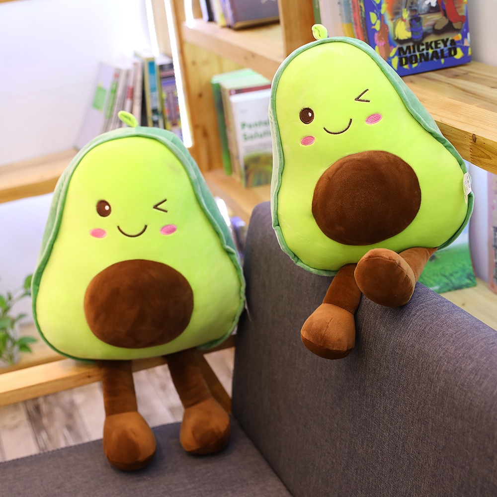 Avocado Plush Pillow Cute Stuffed Toy