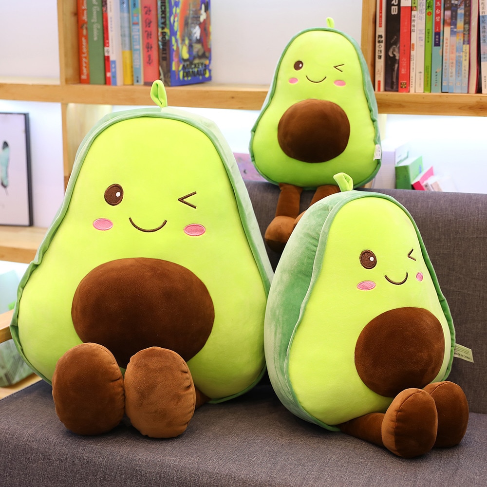 Avocado Plush Pillow Cute Stuffed Toy