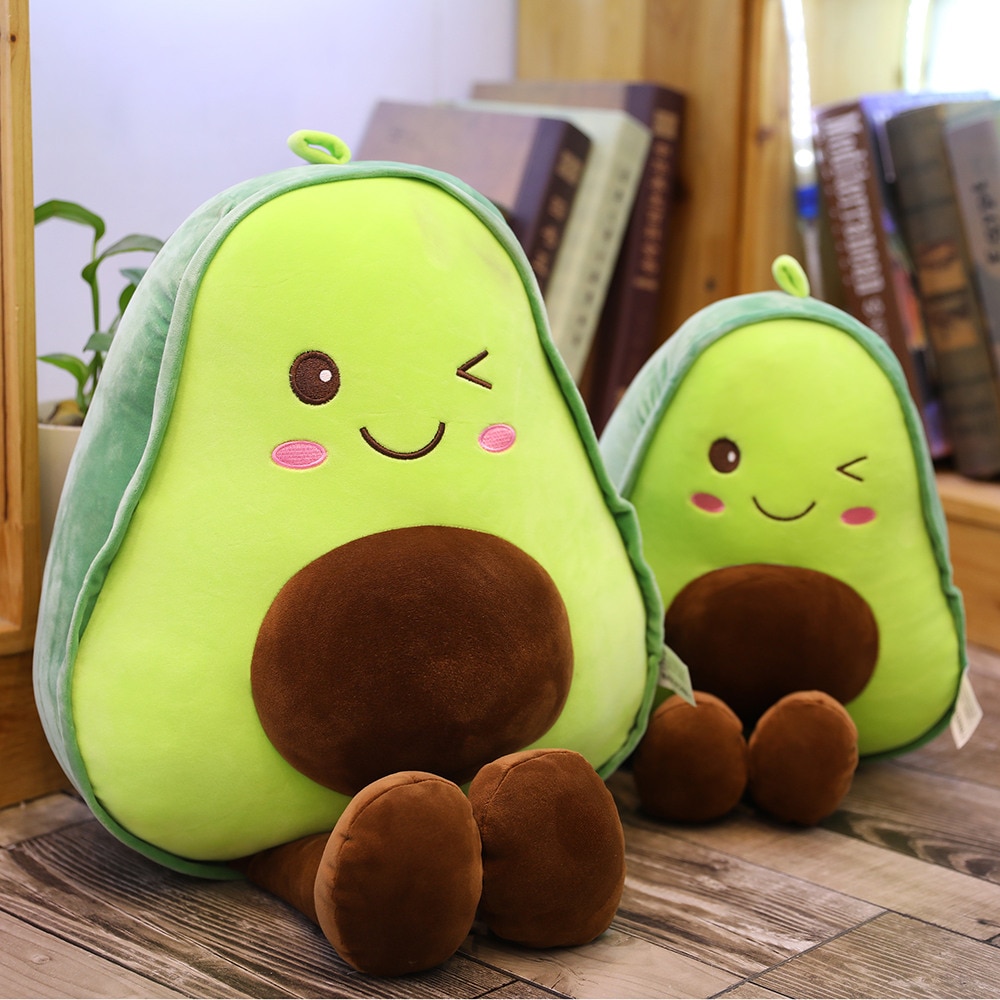 Avocado Plush Pillow Cute Stuffed Toy