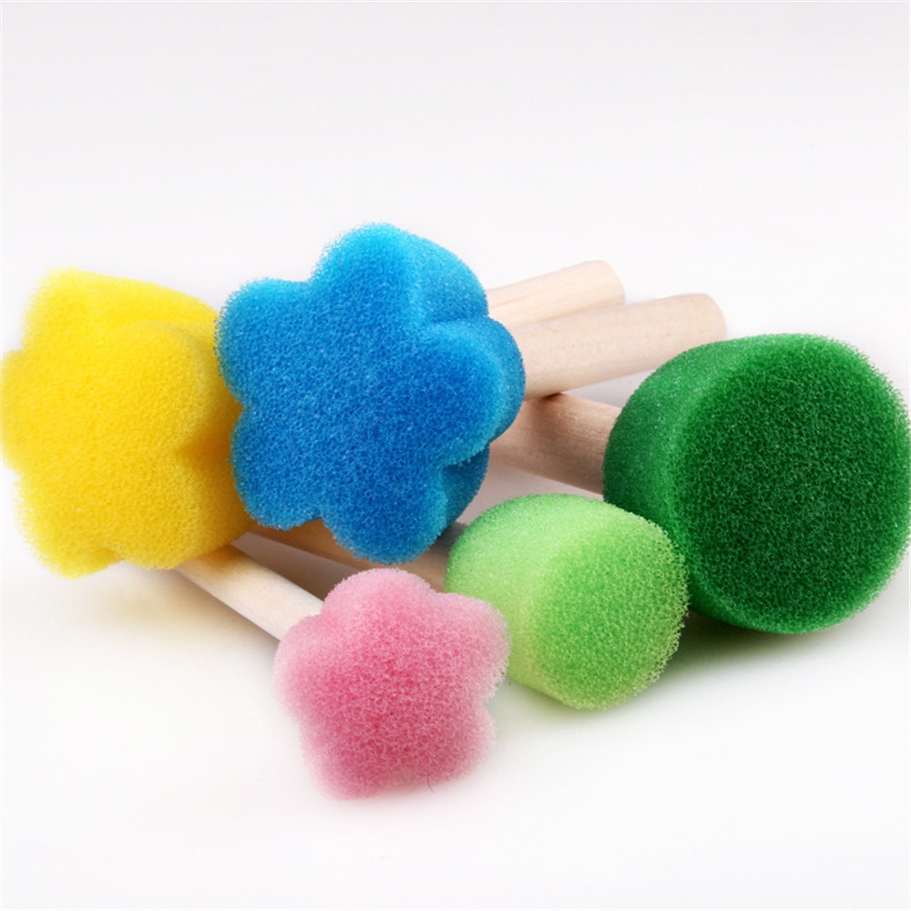 Sponge Stamps Arts and Crafts (5pcs)