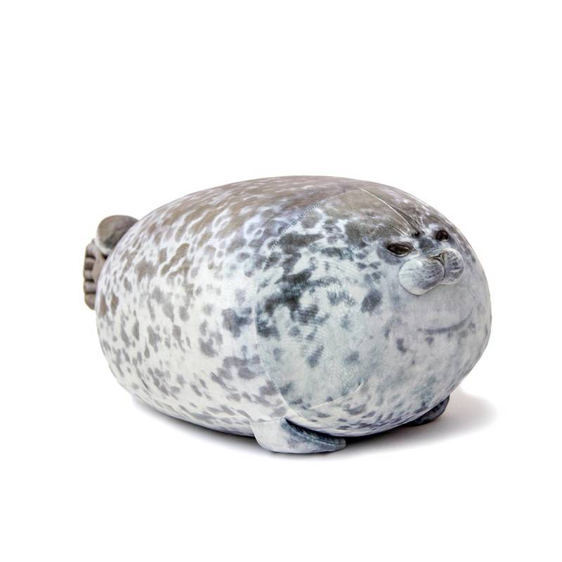 Seal Pillow Chubby Animal Cushion