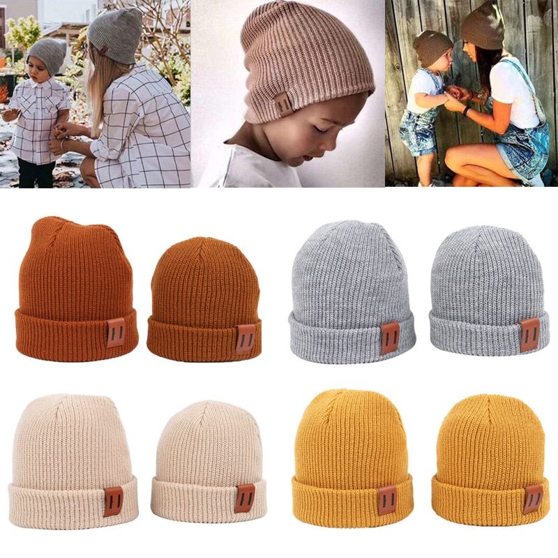 Kids Beanie Warm Knitted Headwear