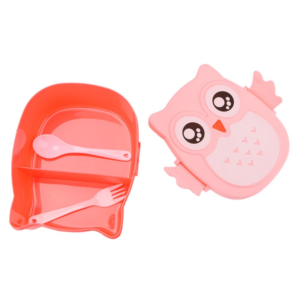 Owl Lunch Box Kids Bento Container