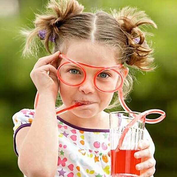 Drinking Straw Glasses Funny Drinking Straw