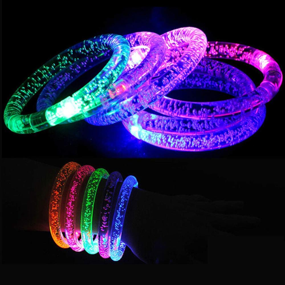 Glow Stick Bracelets LED Bangles (20pcs)