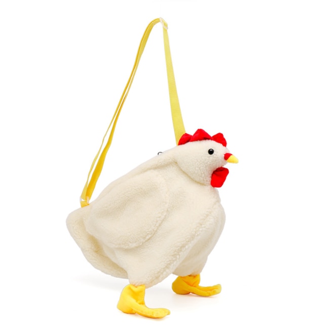 Chicken Bag Plush Sling Bag