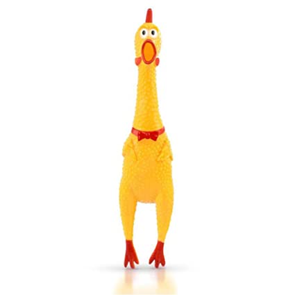 Squeaky Chicken Dog Toy Funny Pet Toy