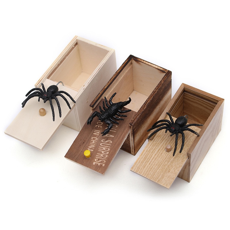 Spider In Box Prank Toy
