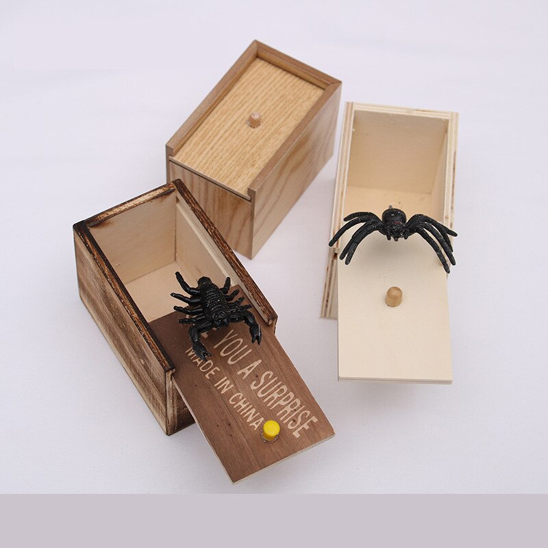 Spider In Box Prank Toy