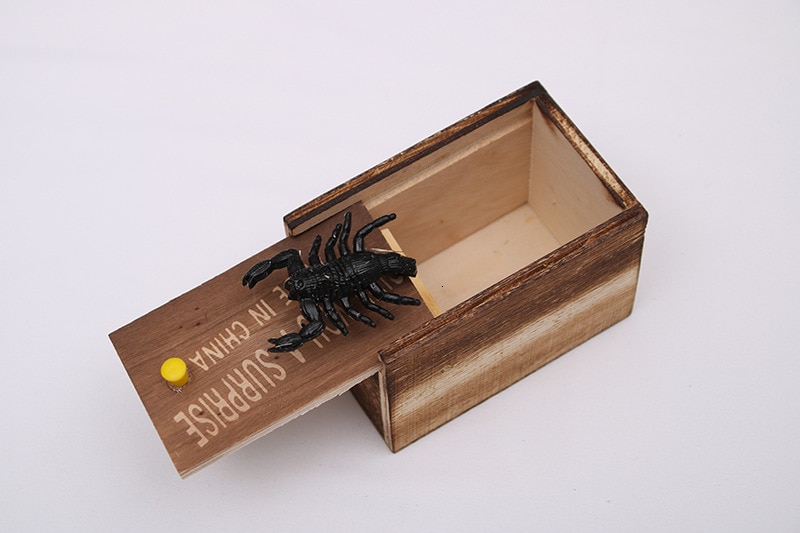 Spider In Box Prank Toy