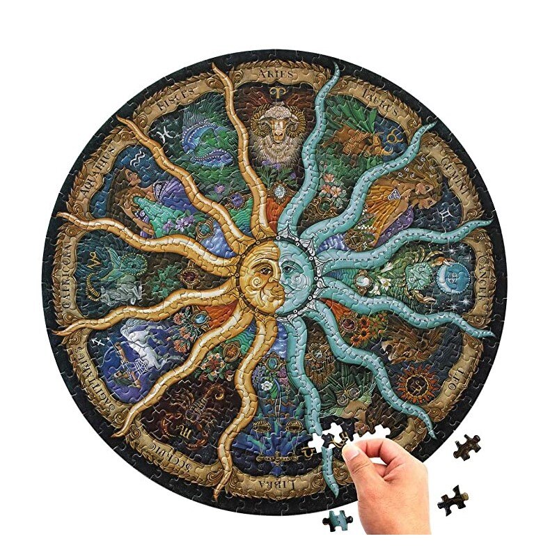 1000 PC Jigsaw Puzzle Zodiac Design