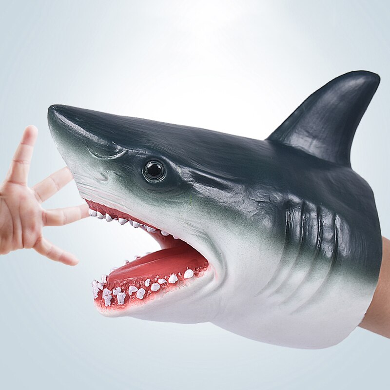 Shark Hand Puppet Animal Simulation Toy