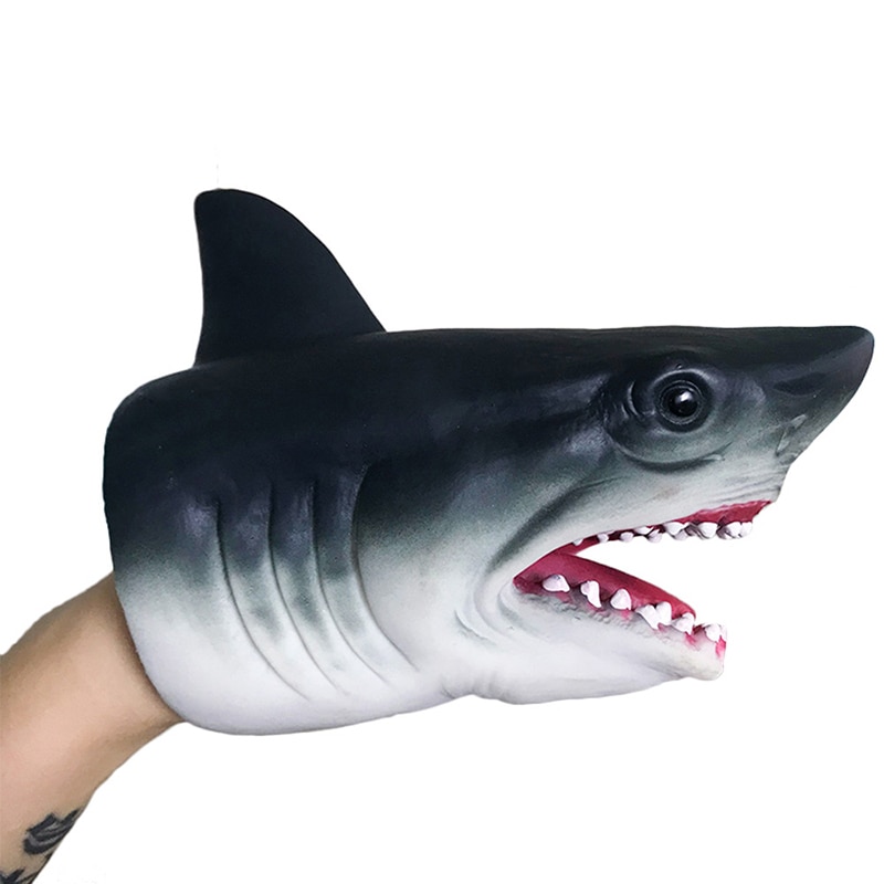 Shark Hand Puppet Animal Simulation Toy