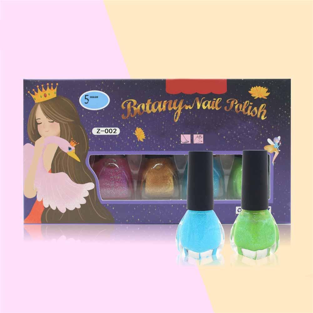 Nail Polish for Kids Set (5 Pcs)