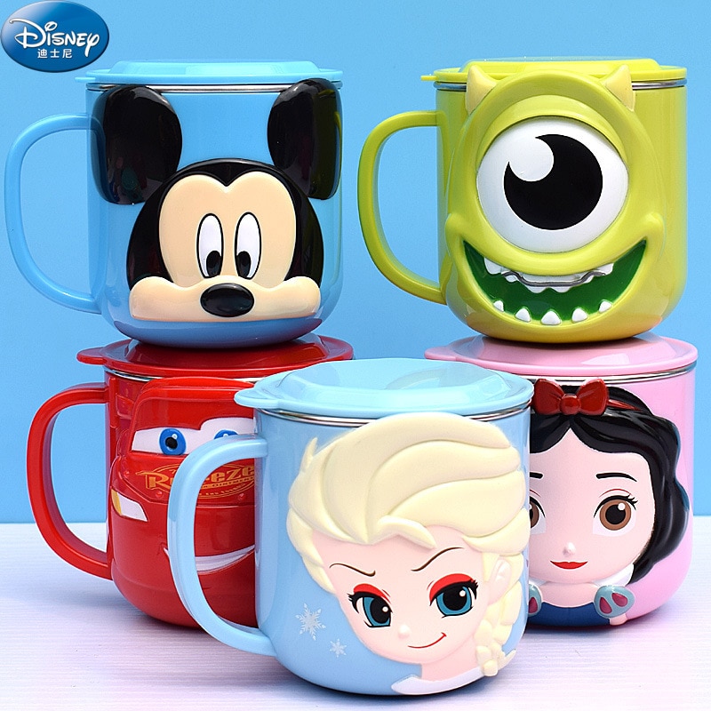 Disney Cups Character Mugs with Lid