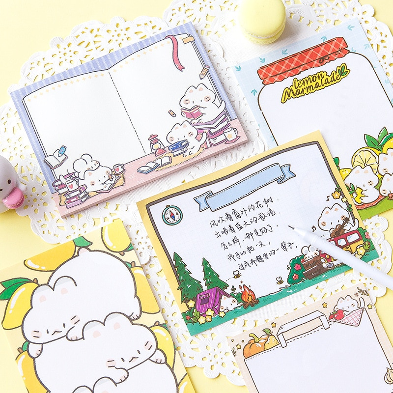 Colorful and Cute Memo Pad