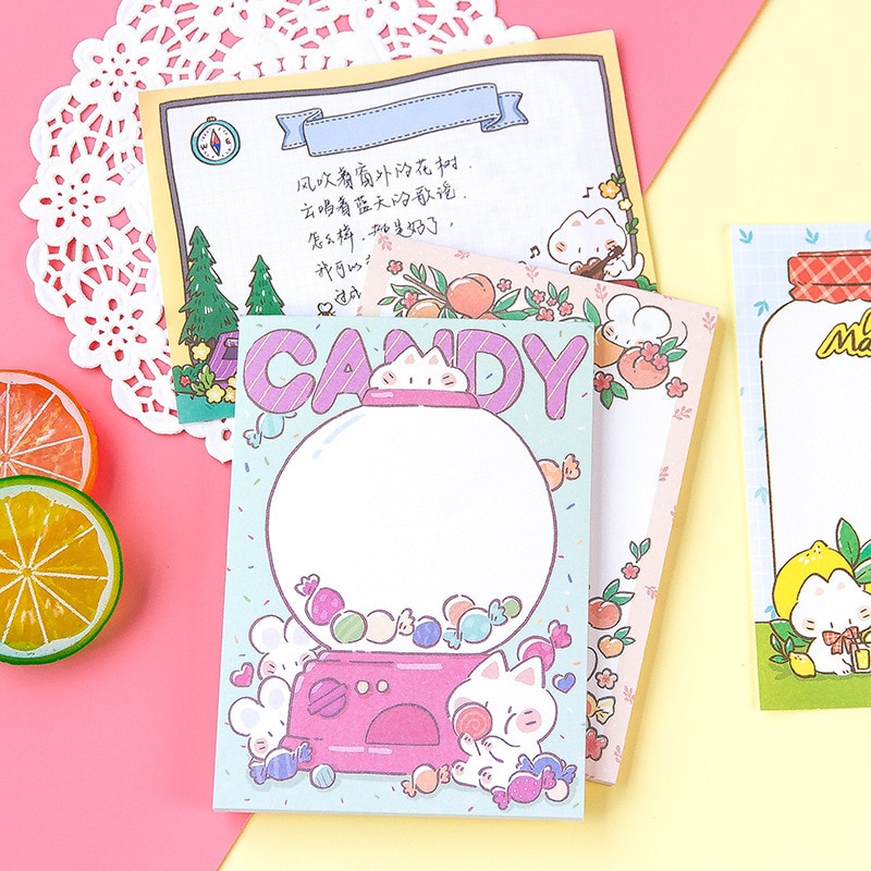 Colorful and Cute Memo Pad