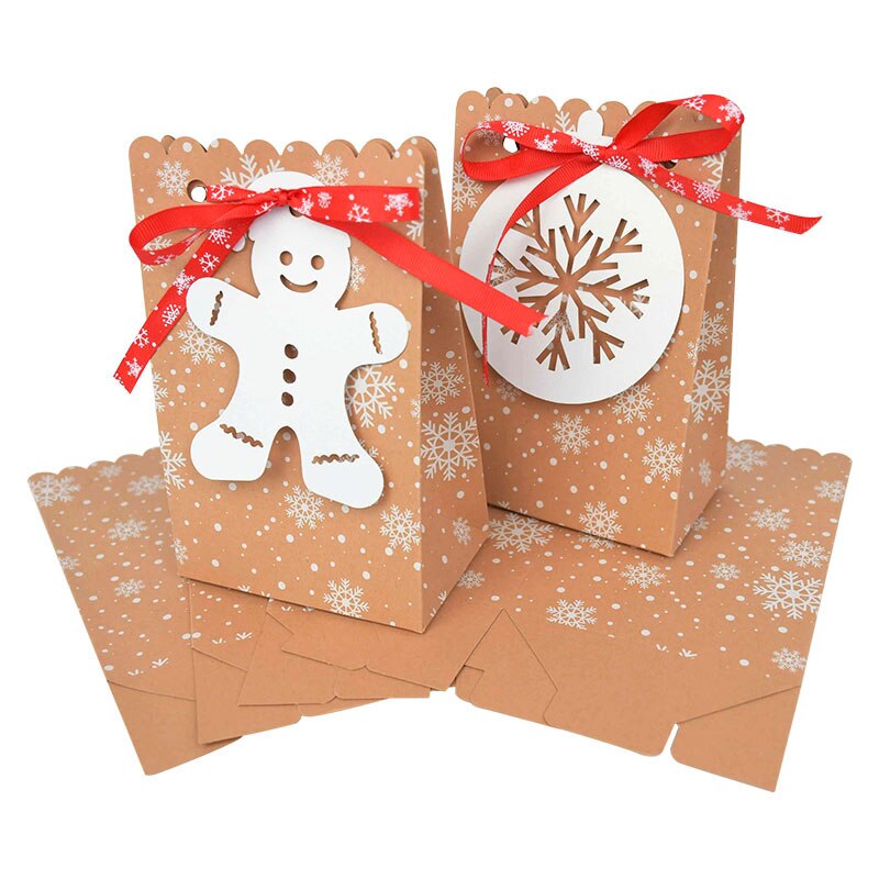 Christmas Paper Bags Gift Bags (12pcs)