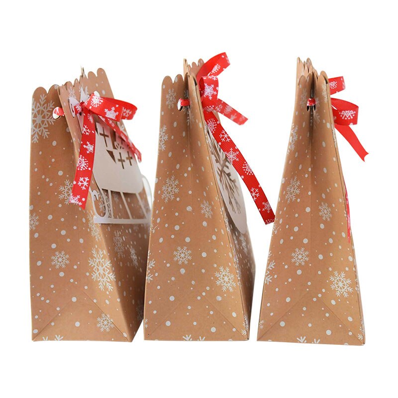 Christmas Paper Bags Gift Bags (12pcs)