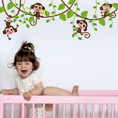 Cute Jungle Sticker for Wall