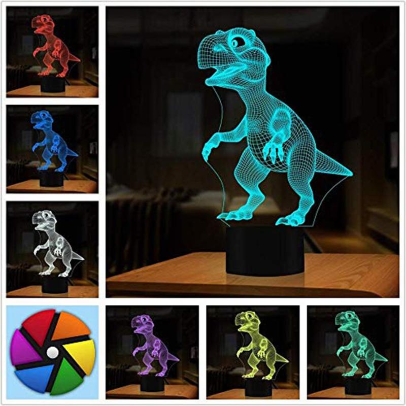 Dino Night Light 3D Lamp