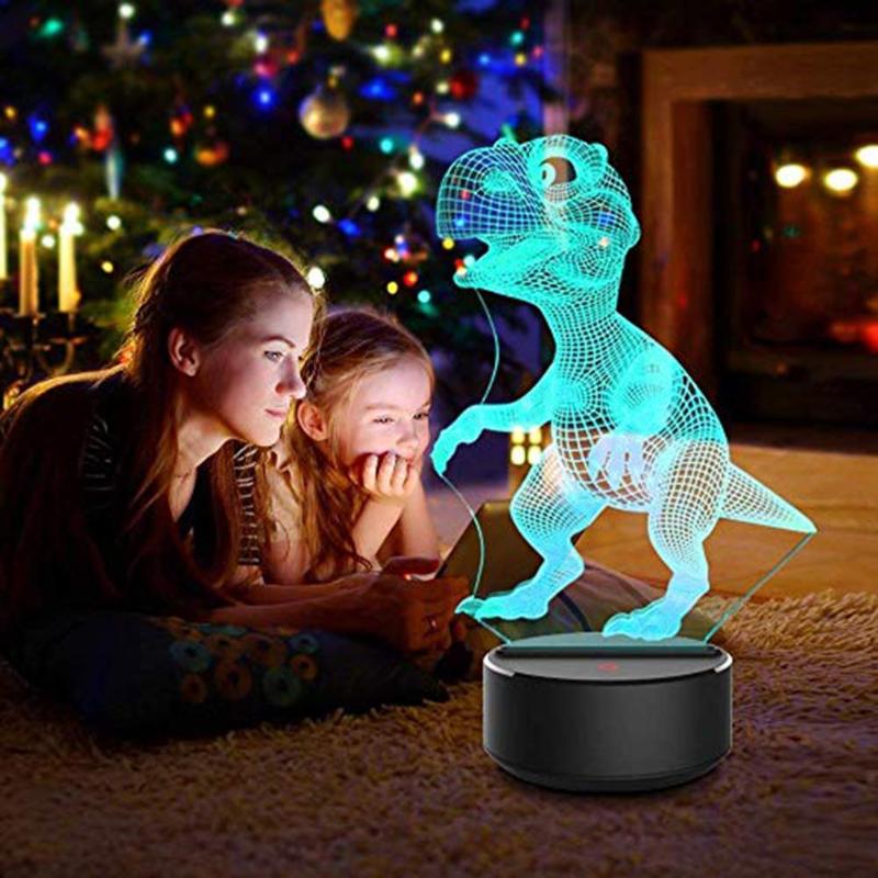 Dino Night Light 3D Lamp