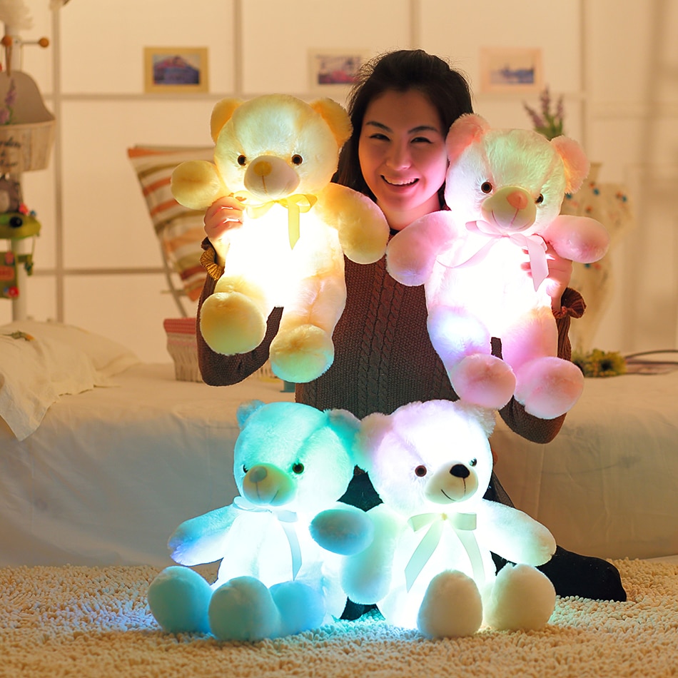 Light Up Bear with Color-Changing LED