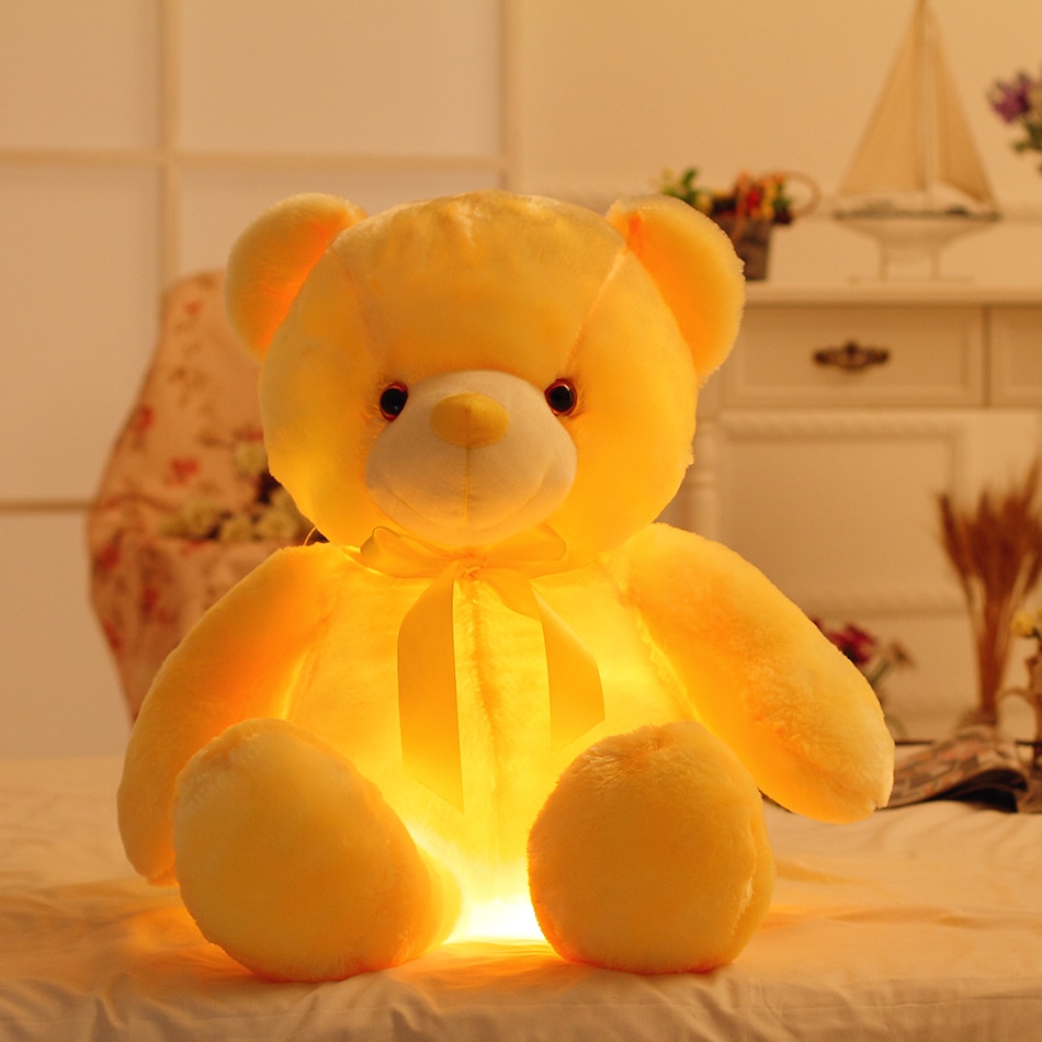 Light Up Bear with Color-Changing LED