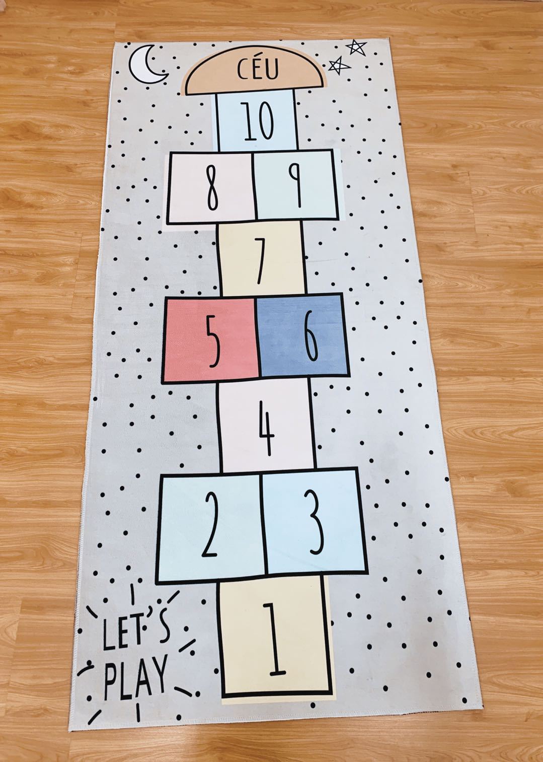 Hopscotch Mat Modern Kids’ Play Mat