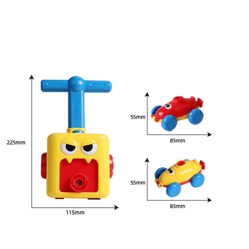 Power Balloon Car Educational Kids Toy