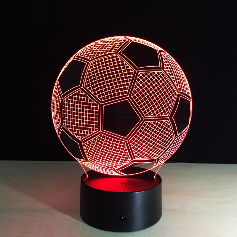 Soccer Lamp LED Changing Color Light