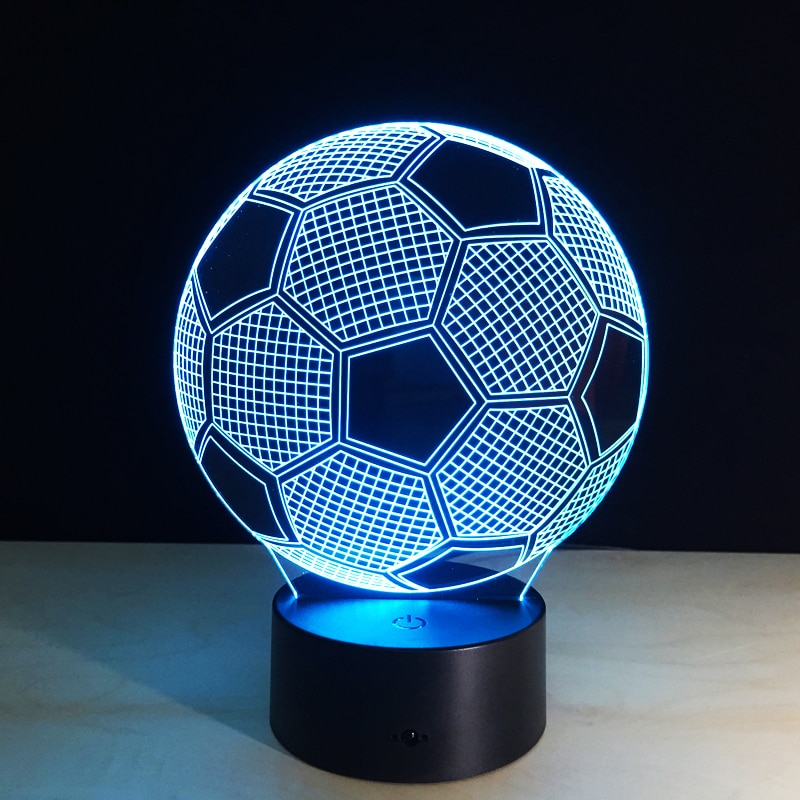 Soccer Lamp LED Changing Color Light