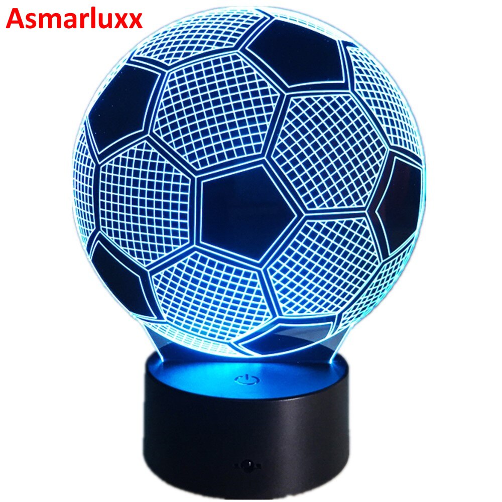 Soccer Lamp LED Changing Color Light