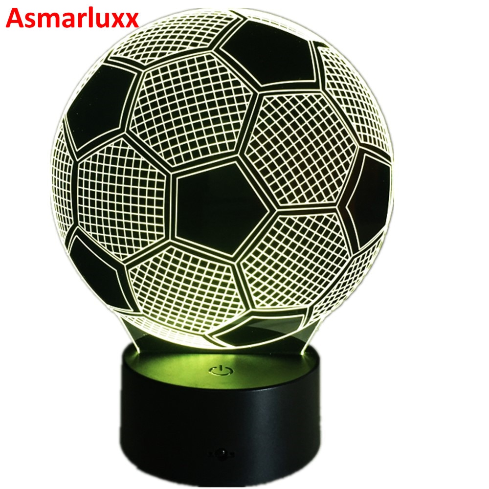 Soccer Lamp LED Changing Color Light