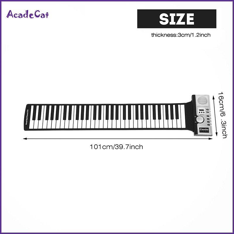 Soft Keyboard Piano Electronic Keys