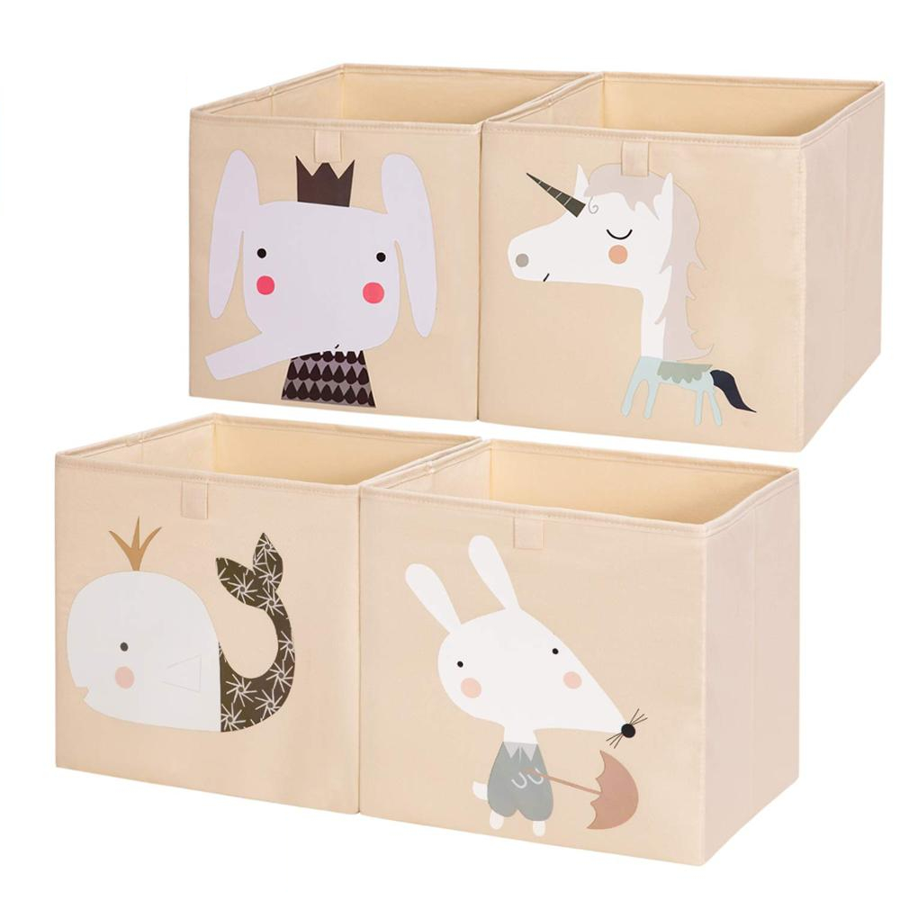 Kids Toy Storage Box Cute Storage Bin