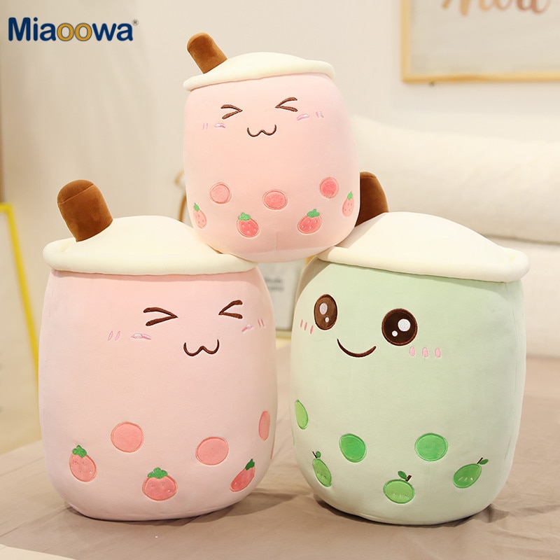 Bubble Tea Plush Cute Tea Cup Pillow