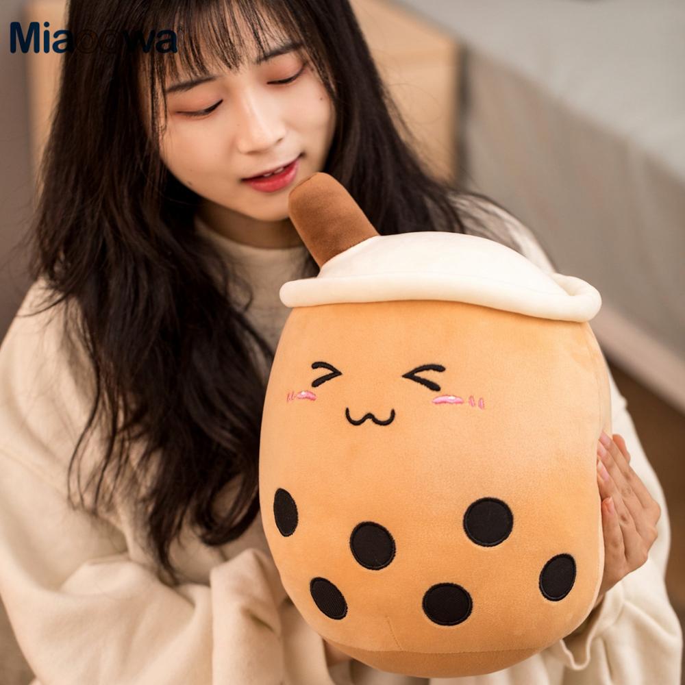 Bubble Tea Plush Cute Tea Cup Pillow