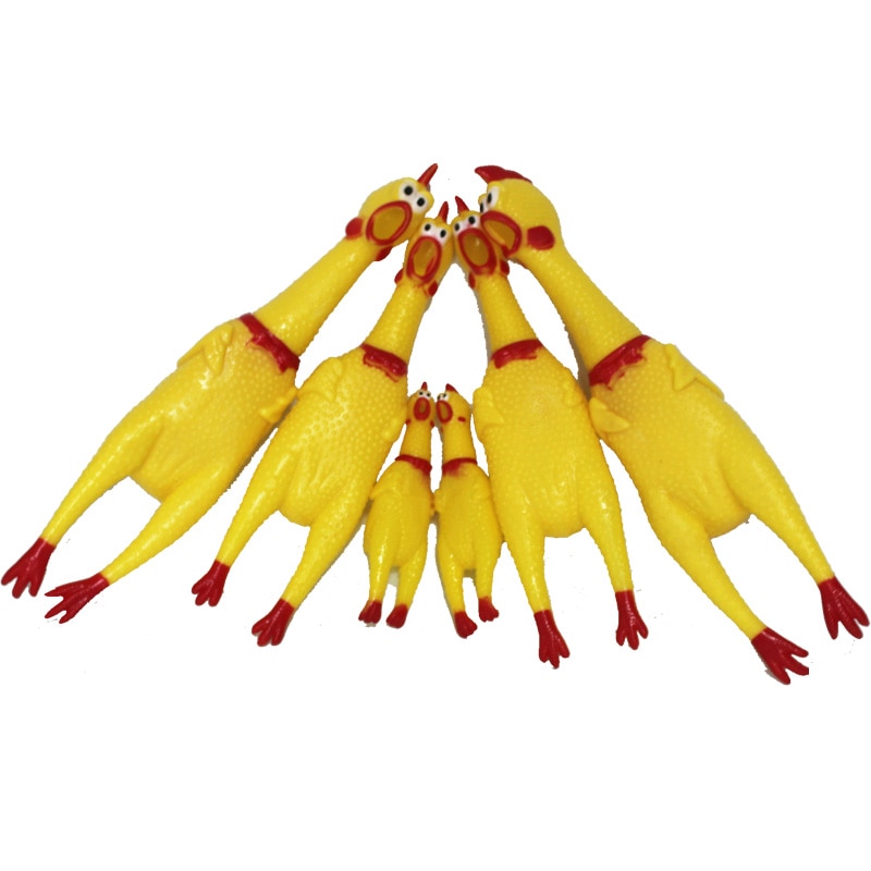Squeaky Chicken Funny Screaming Toy